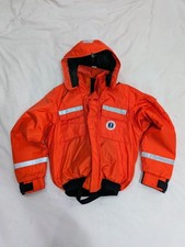 Mustang Survival High-Viz Flotation Bomber Jacket Orange MJ6214 T3 M 38-42 Hood