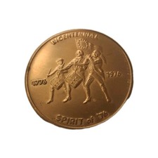 1976 bicentennial commemorative souvenir coin Bicentennial Spirit of '76