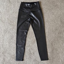 Beyond Yoga Twilight Shimmer Black Leggings 25" S NEW Without Tags Pull On