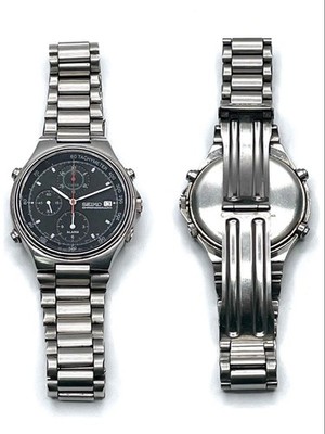 Seiko Speedtimer Chronograph Watch 7T42 6A10 quartz silver wrist