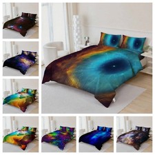 3D Space Galaxy Colorful Quilt Cover Duvet Cover Comforter set
