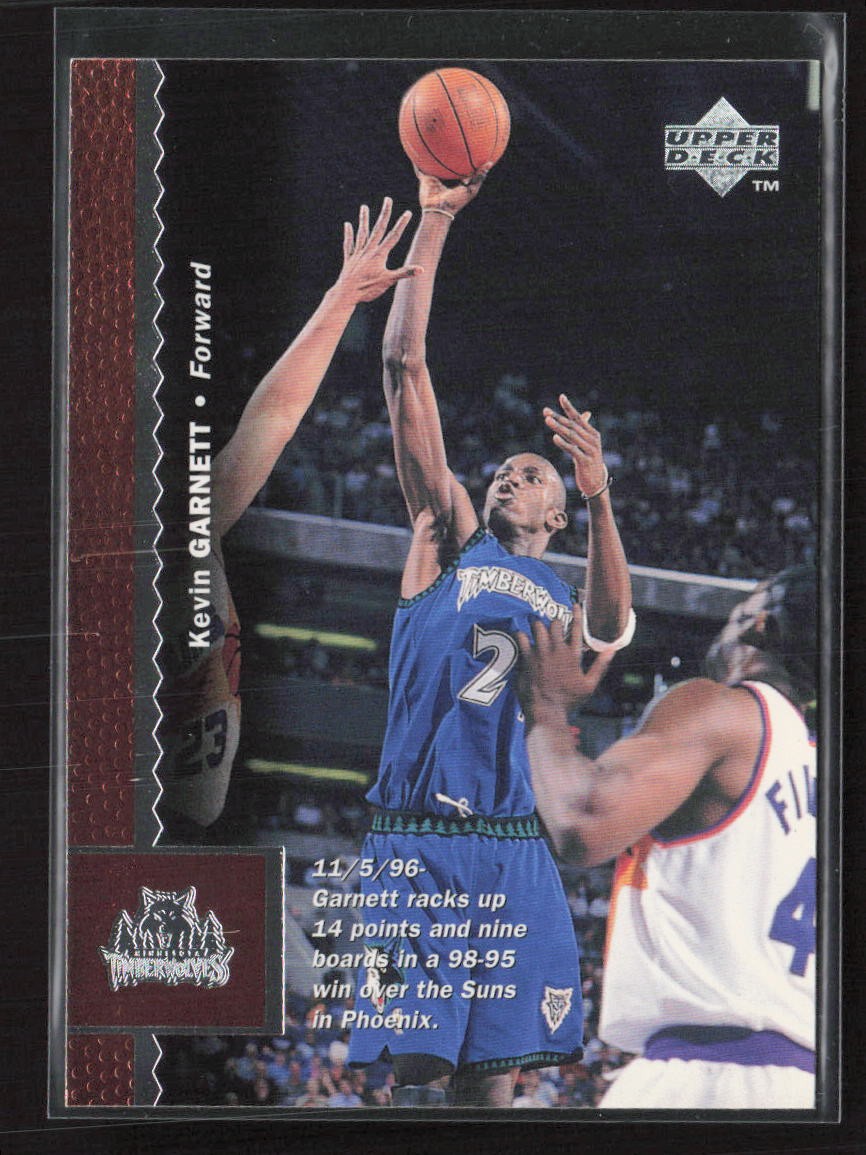 1996-97 Upper Deck #251 Kevin Garnett