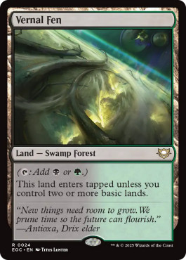 Magic MTG - Vernal Fen - Kommandieren an den Toren der Ewigkeit - MINT/NMINT - EN
