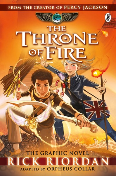 The Throne Of Fire: The Graphic Novel (The Kane Chronicles Book 2) | Riordan-image