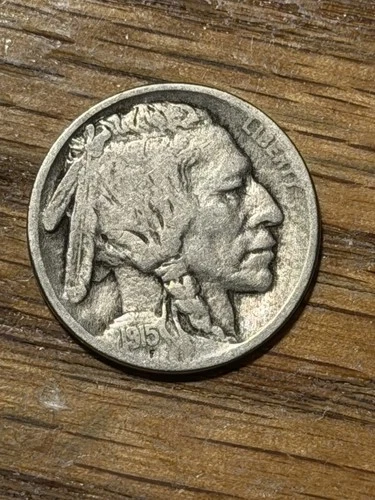 1915-P Buffalo Nickel - F - Fine