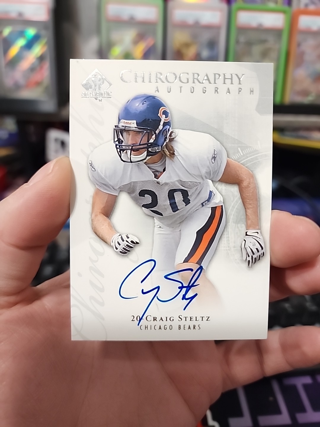 Craig Steltz SP Authentic Chirography #CHCS Base
