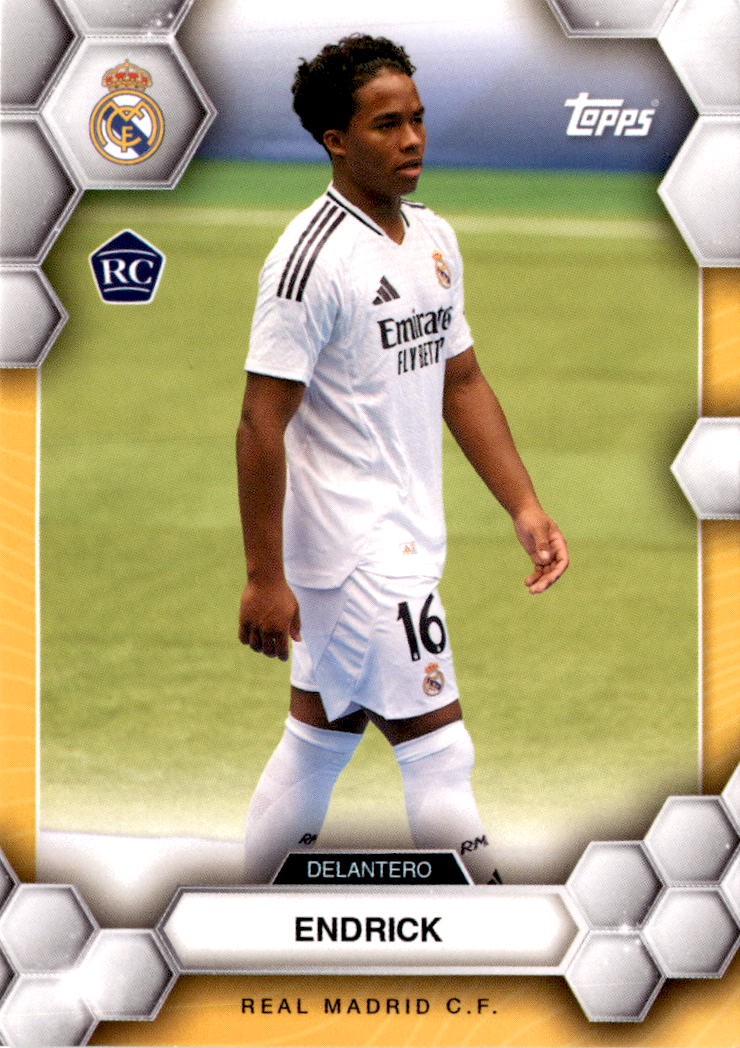2024-25 Topps Real Madrid Fan Set #20 Endrick Real Madrid CF | eBay