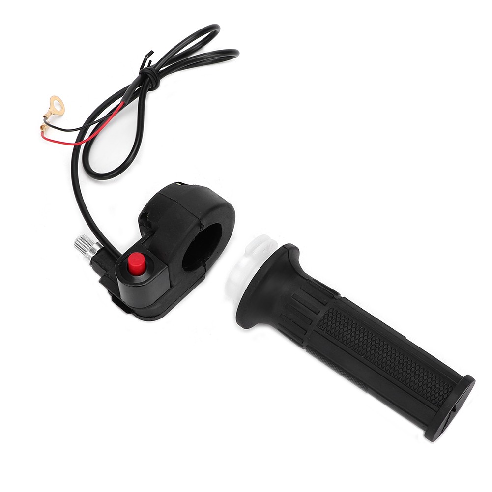 Throttle Grips With Stop Switch Fit For 47cc 49cc Mini Moto Dirt Bike Handlebar