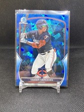 2023 Bowman Chrome Sapphire Edition #BCP-202 Yasser Mercedes Prospects