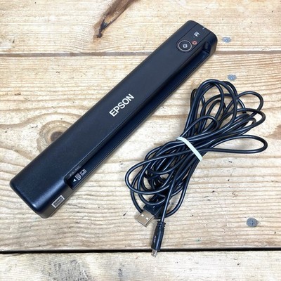 Epson ES-50 WorkForce Portable Document Scanner With Cord - Model J421B - WORKS
