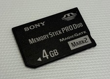 Sony 4GB Mark2 Memory Stick Pro Duo Magic Gate Memory card