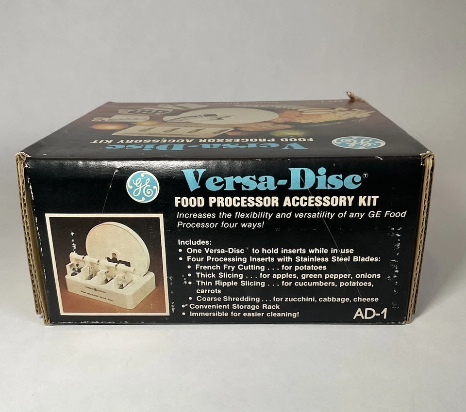 GENERAL ELECTRIC GE Versa Disc Food Processor Accessory Kit model AD-1 - Image 3 of 4