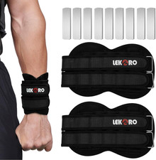 Adjustable Wrist Ankle Weights, Removable Arm  Leg Weight for Men  Women