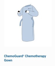 Chemoguard Protective Procedure Chemo Gowns Chemotherapy XL - Pack of 10