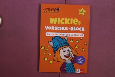 397686 Birgit Ebbert WICKIES VORSCHUL-BLOCK Klett Konzentrations- und Denkrätsel