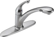 Delta 470-DST Signature Pull-Out Kitchen Faucet - Arctic Stainless