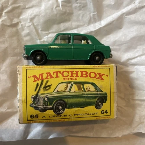 Matchbox Lesney Superfast 64b MG 100 near MIB Original Vintage Diecast Toy Car