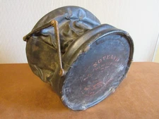Indian wars 1873 India Rubber Goodyear Folding Pail Bucket 1870's Custer era