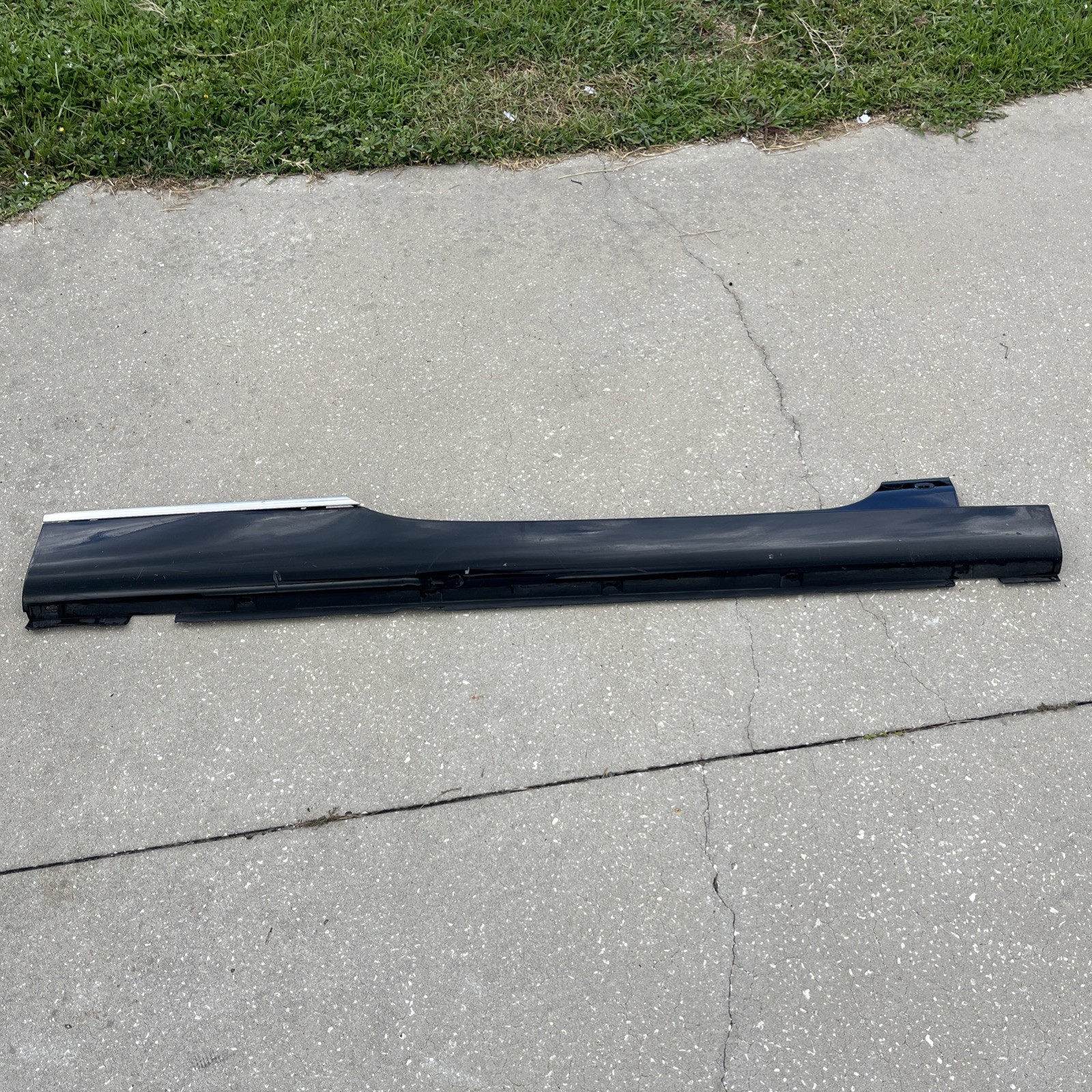 07-12 Bentley Continental GTC Speed Right Side Skirt Rocker Panel OEM 83k