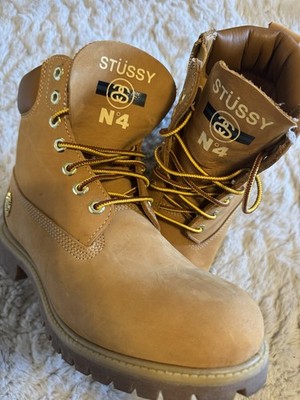 Stüssy x Timberland 6 Inch Premium Boot ''No. 4 - Wheat'' | Größe 43,5 (US 9.5)