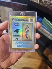 2023 Donruss Optic Passing Grade Gold 3/10 Bryce Young Rookie RC