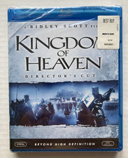 SEALED NEW Kingdom of Heaven  Director's Cut BLU-RAY Ridley Scott