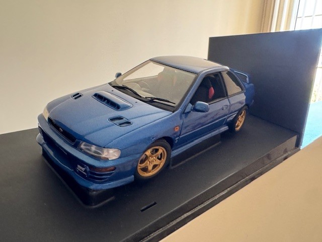 AUTOart Subaru Impreza WRX Type R Blue 78612