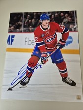Justin Barron Montreal Canadiens 8x10 Photo Signed Autograph Signature Auto Coa
