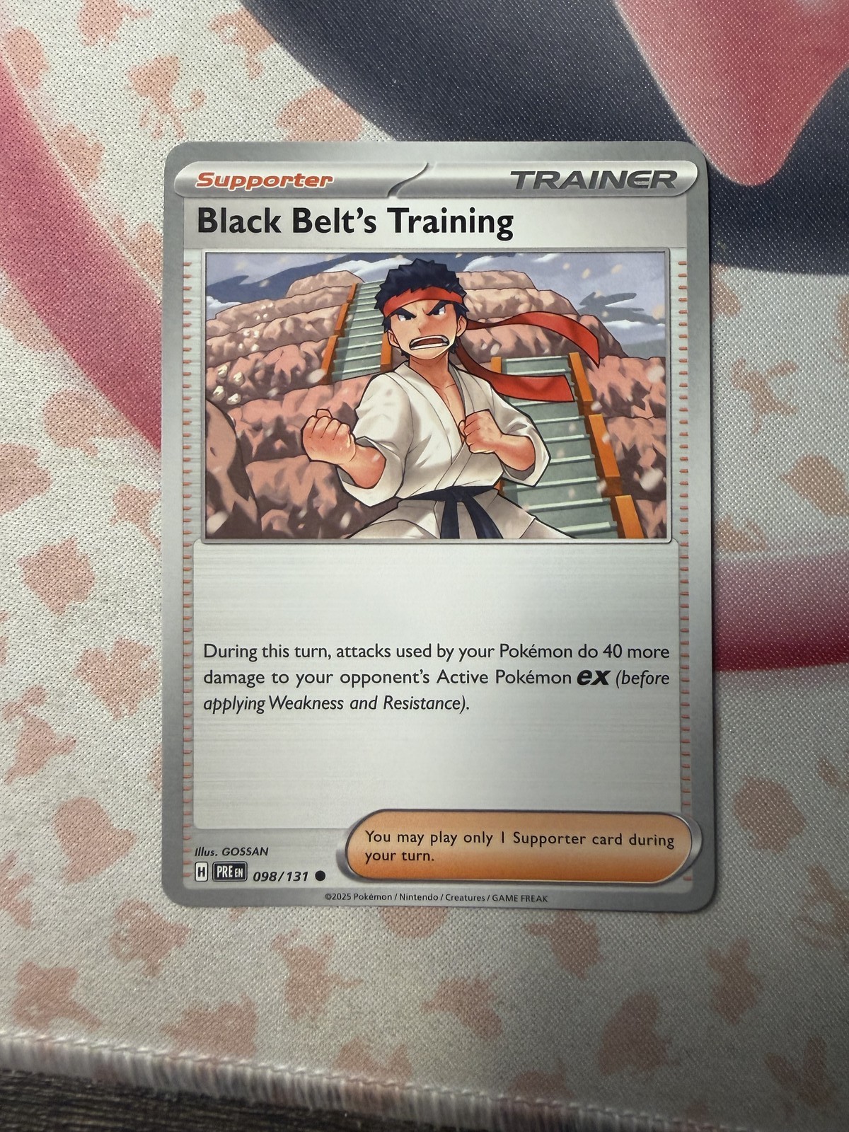 Black Belt's Training - Common SV: Prismatic Evolutions 098/131 NM English