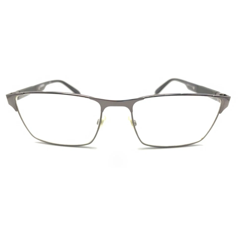 Monturas rectangulares gris plata Carrera CA 8822 KJ1 56-17 140 diseñador Foto 2 de 4