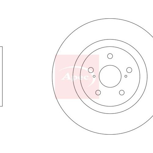 For SUZUKI ACROSS A5Z 2020 on BRAKE DISC DSK4165