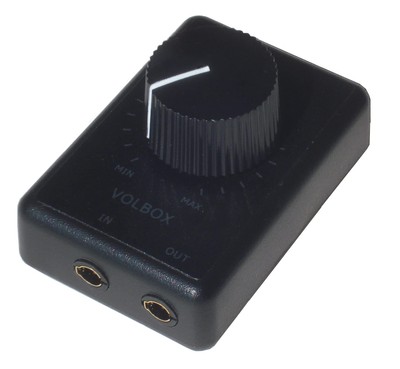 Volbox inline audio volume control attenuator 3.5mm 1/8
