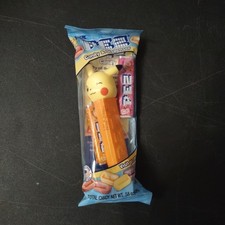 Pokemon PEZ Candy and Dispensers Pikachu Sealed Pack With Candy Exp 9/10/30