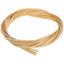 7 Rolls Natural Bamboo Weaving Strips 0.12in x 10ft for Basket Making DIY Wicker