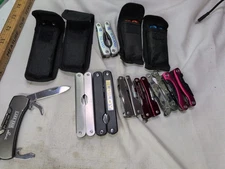 12 Multi Tools - Various Brands And Style - See Photos For Details