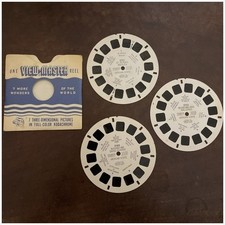 View-Master Vatican City Reels 2721 2722 2723 Kodachrome 1949
