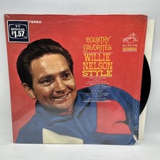 Country Favorites Willie Nelson Style - 1966 US 1st Press (NM) Ultrasonic Clean