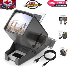 3X Magnifying 35mm Film and Slide Viewer with LED Light for Nostalgic Memories