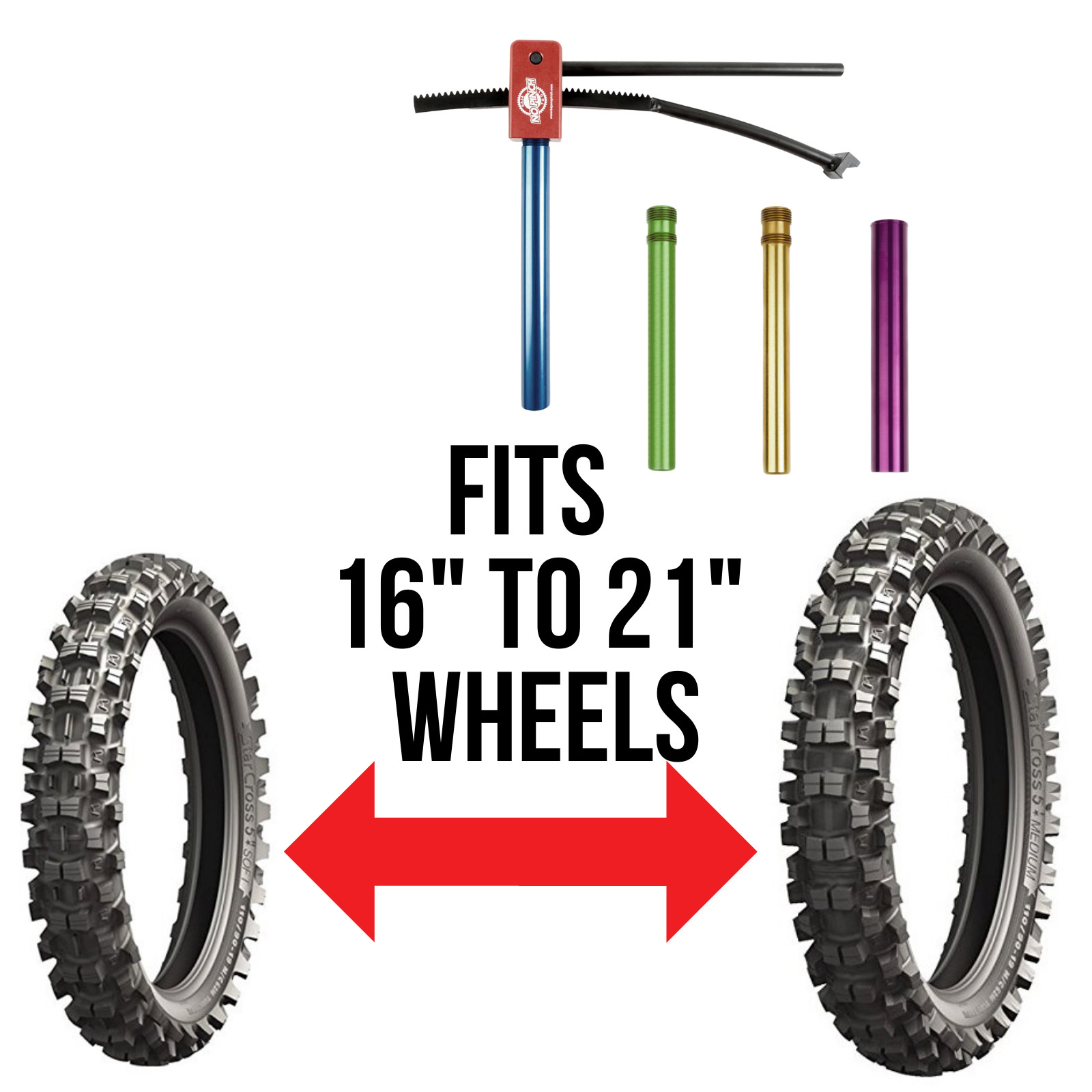 Baja No Pinch Dirt Bike Motorcycle Tire Mounting Changing Tool