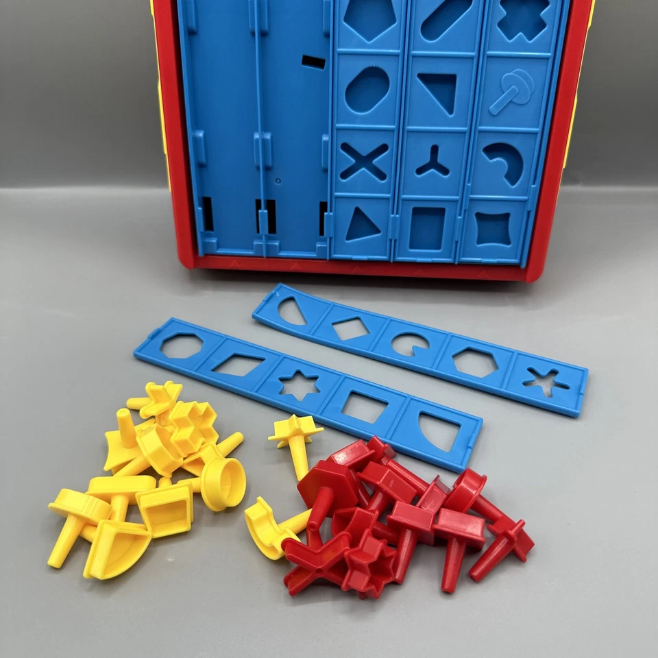 Perfection Board Game Classic Memory Skill Challenge Timer Hasbro Ages 5+ Used - Image 2 of 4