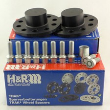 H&R Spurverbreiterung 24mm schwarz für R230 SL E-Klasse W211 W212 CLS 218 219