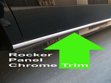 For Saab Rocker Panel Body Side Molding Chrome Trim 2pc - Saab1997-2011