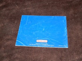 Nintendo NES Punch Out Manual SOLO