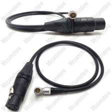 Monitor XLR 4 Pin Female to 2 Pin Male Power Cable for ARRI Alexa XT Accessory