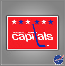 Washington Capitals NHL Ice Hockey Logo Sticker Decal Size: 3"-12" 