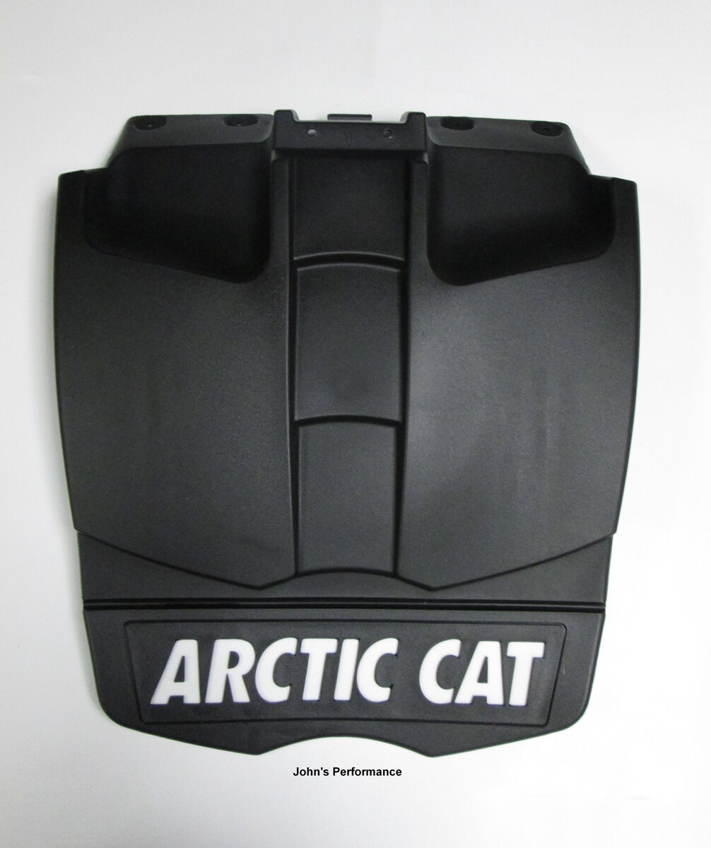 OEM Arctic Cat Snowmobile Black Snowflap Mudflap 2014-2022 OEM Arctic Cat Snowmobile Black Snowflap Mudflap 2014-2022