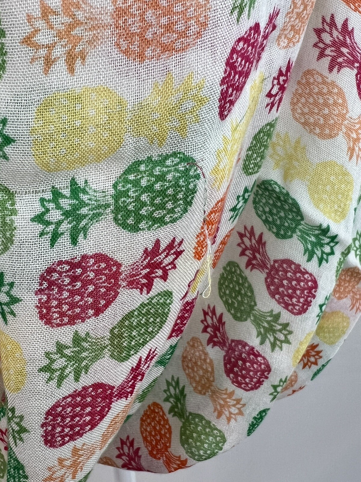 Talbots Pineapple Infinity Scarf Wrap  Lightweigh… - image 10