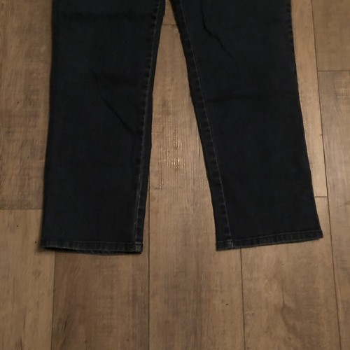 Gloria Vanderbilt womens jeans 18 Amanda high rise tapered leg blue dark wash - Picture 4 of 7