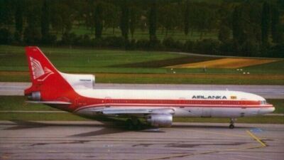Airlanka Lockheed L-1011 Tristar 4R-ULC postcard | eBay