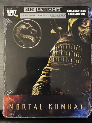 MORTAL KOMBAT (4K UHD + BLU-RAY.  LIMITED EDITION STEELBOOK )